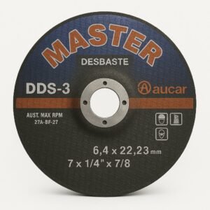 Disco de Desbaste 115x6,4x22,2mm (4,1/2pol) - ALCAR MASTER